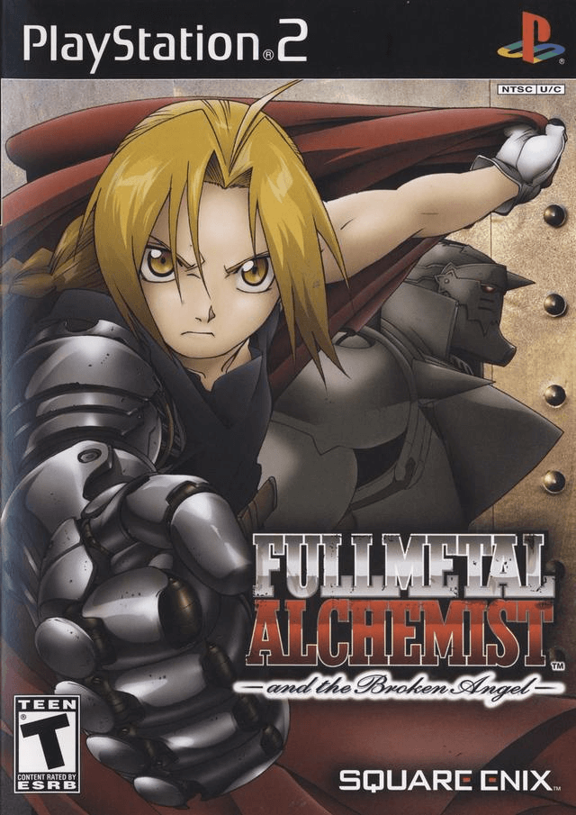 Fullmetal Alchemist Broken Angel box art for Playstation 2